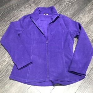 Purple Fleece Jacket